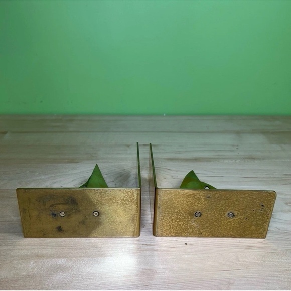 Brass Midcentury Gatco Sailboat Bookends - Picture 5 of 7